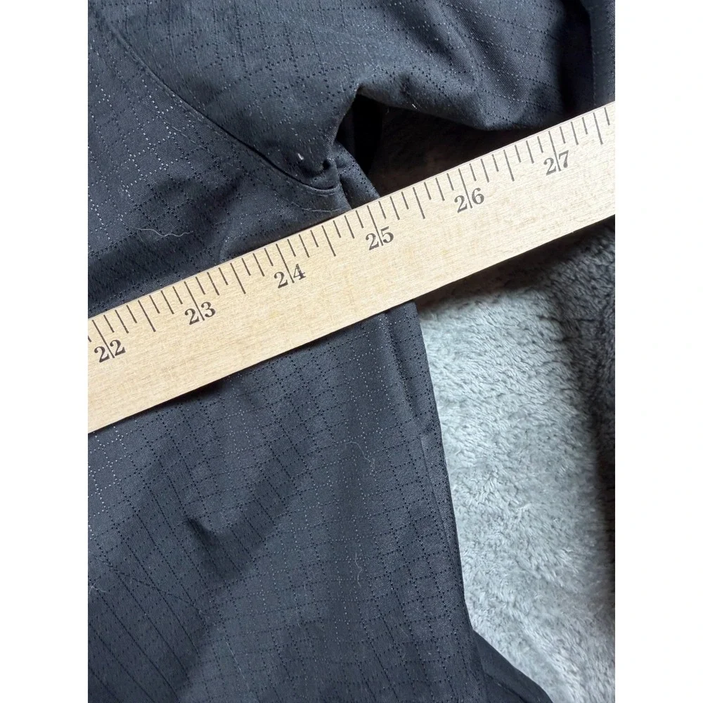 Vtg The North Face Gore-Tex Mountain Jacket Mens XL Black Hooded Shell